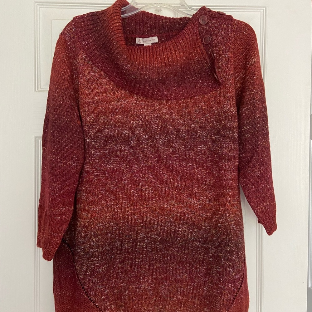 🧡EUC 3/4 sleeve knitted sweater🧡